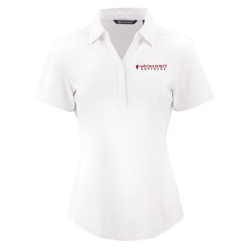 Cutter & Buck Women's Forge Eco Stretch Recycled Short Sleeve Polo