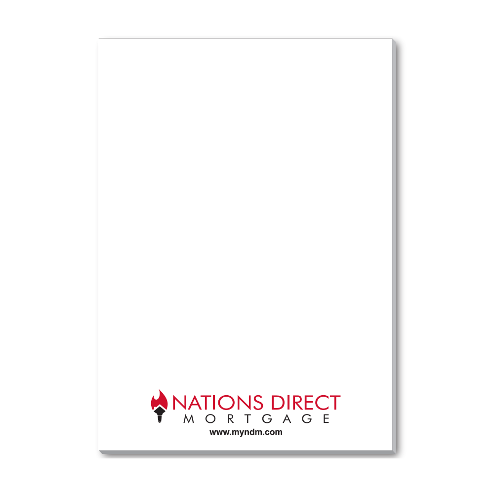 5" x 7" Non-Adhesive Scratch Pad, 50 Sheet